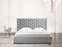 Load image into Gallery viewer, PARKER BED | Queen | Grey Fabric

