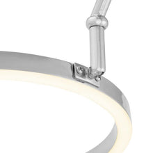 Load image into Gallery viewer, LED Three Ring Arc Floor lamp // Chrome
